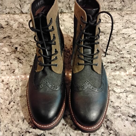 Guess Men's High Top Rebel Boot Size 11.5 - Picture 2 of 7